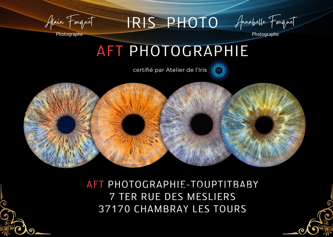 Séance photo d’iris en studio à Tours – Photographe capture chaque détail de l'œil